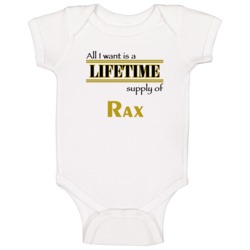 Rax I Want A Lifetime Supply Favorites Baby One Piece Rax I Want A Lifetime Supply Favorites Baby One Piece