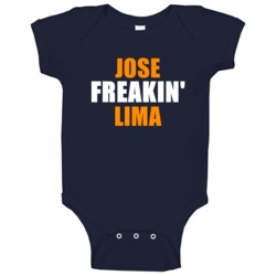 Jose Lima Freakin Houston Baseball Sports Texas Baby One Piece Jose Lima Freakin Houston Baseball Sports Texas Baby One Piece