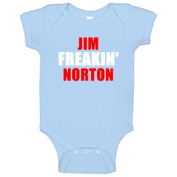 Jim Norton Freakin Houston Texas Sports Football Baby One Piece Jim Norton Freakin Houston Texas Sports Football Baby One Piece