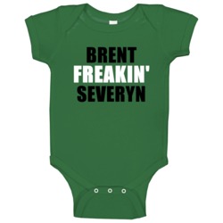Brent Severyn Freakin Dallas Texas Sports Hockey Baby One Piece Brent Severyn Freakin Dallas Texas Sports Hockey Baby One Piece