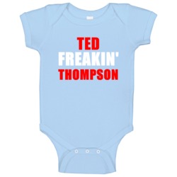 Ted Thompson Freakin Houston Texas Sports Football Baby One Piece Ted Thompson Freakin Houston Texas Sports Football Baby One Piece