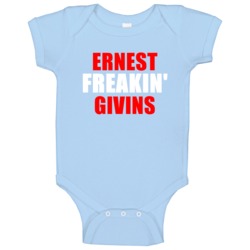 Ernest Givins Freakin Houston Texas Sports Football Baby One Piece Ernest Givins Freakin Houston Texas Sports Football Baby One Piece