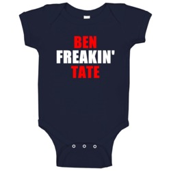 Ben Tate Freakin Houston Football Texas Sports Baby One Piece Ben Tate Freakin Houston Football Texas Sports Baby One Piece