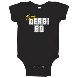 Derbi 50 Team Motorcycle Bike Cool Baby One Piece Derbi 50 Team Motorcycle Bike Cool Baby One Piece