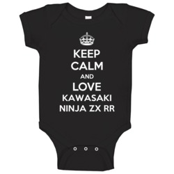 Kawasaki Ninja Zx Rr Keep Calm Love Motorcycle Bike Cool Baby One Piec Kawasaki Ninja Zx Rr Keep Calm Love Motorcycle Bike Cool Baby One Piec