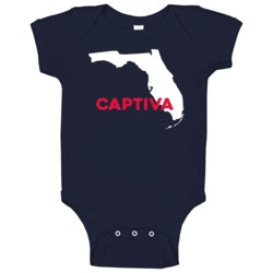 Captiva Florida Custom City Patriotic Usa Baby One Piece Captiva Florida Custom City Patriotic Usa Baby One Piece