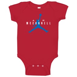 Air Tj Mcconnell Funny Player Philadelphia Basketball Baby One Piece Air Tj Mcconnell Funny Player Philadelphia Basketball Baby One Piece