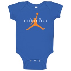 Air Mindaugas Kuzminskas Funny Player New York Basketball Baby One Pie Air Mindaugas Kuzminskas Funny Player New York Basketball Baby One Pie
