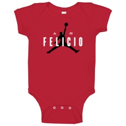 Air Cristiano Felicio Funny Player Chicago Basketball Baby One Piece Air Cristiano Felicio Funny Player Chicago Basketball Baby One Piece