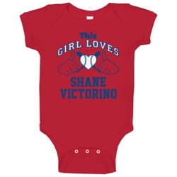 This Girl Loves Shane Victorino Boston Baseball Player Classic Baby On This Girl Loves Shane Victorino Boston Baseball Player Classic Baby On