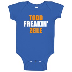 Todd Zeile New York Brooklyn Baseball Sports Freakin Baby One Piece Todd Zeile New York Brooklyn Baseball Sports Freakin Baby One Piece
