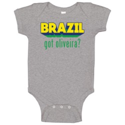 Got Flavia Oliveira Team Brazil 2016 Rio Olympics Baby One Piece Got Flavia Oliveira Team Brazil 2016 Rio Olympics Baby One Piece