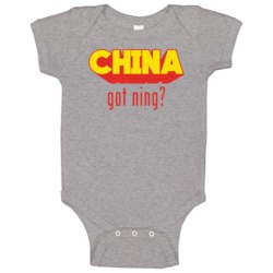 Got Ding Ning Team China 2016 Rio Olympics Baby One Piece Got Ding Ning Team China 2016 Rio Olympics Baby One Piece