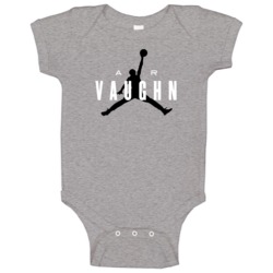 Air Rashad Vaughn Funny Player Milwaukee Basketball Baby One Piece Air Rashad Vaughn Funny Player Milwaukee Basketball Baby One Piece
