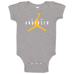 Air Chris Andersen Funny Player Cleveland Basketball Baby One Piece Air Chris Andersen Funny Player Cleveland Basketball Baby One Piece