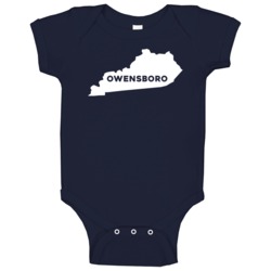 Owensboro Kentucky Custom City Patriotic Usa Baby One Piece Owensboro Kentucky Custom City Patriotic Usa Baby One Piece