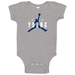 Air Thaddeus Young Funny Player Indiana Basketball Baby One Piece Air Thaddeus Young Funny Player Indiana Basketball Baby One Piece