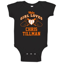 This Girl Loves Chris Tillman Baltimore Baseball Player Classic Baby O