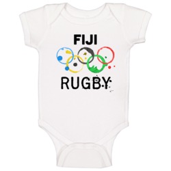 Fiji Rugby Rio 2016 Summer Olympics Baby One Piece Fiji Rugby Rio 2016 Summer Olympics Baby One Piece