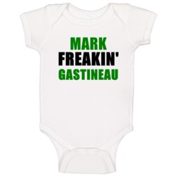 Mark Gastineau New York Buffalo Sports Football Freakin Baby One Piece
