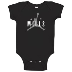 Air Patty Mills Funny Player San Antonio Basketball Baby One Piece