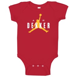 Air Sam Dekker Funny Player Houston Basketball Baby One Piece