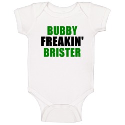 Bubby Brister New York Buffalo Sports Football Freakin Baby One Piece Bubby Brister New York Buffalo Sports Football Freakin Baby One Piece