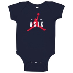 Air Omer Asik Funny Player New Orleans Basketball Baby One Piece