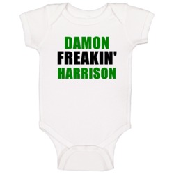 Damon Harrison New York Buffalo Sports Football Freakin Baby One Piece