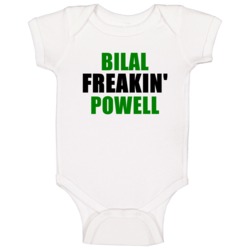Bilal Powell New York Buffalo Sports Football Freakin Baby One Piece