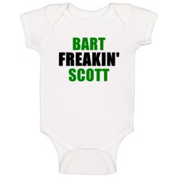 Bart Scott New York Buffalo Sports Football Freakin Baby One Piece