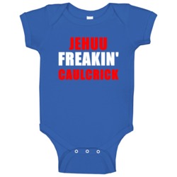 Jehuu Caulcrick Buffalo New York Football Sports Freakin Baby One Piec