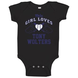 This Girl Loves Tony Wolters Colorado Baseball Player Classic Baby One