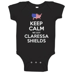 Keep Calm We Got Claressa Shields Usa Boxing Olympics Baby One Piece