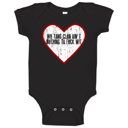 Wu Tang Clan Ain't Nuthing Ta Fuck Wit Distressed Heart Hip Hop Baby O Wu Tang Clan Ain't Nuthing Ta Fuck Wit Distressed Heart Hip Hop Baby O