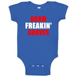 Adam Graves New York Buffalo Hockey Sports Freakin Baby One Piece Adam Graves New York Buffalo Hockey Sports Freakin Baby One Piece