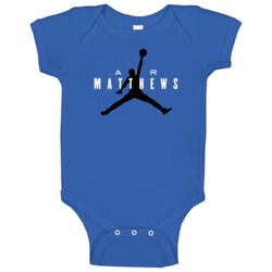 Air Wesley Matthews Funny Player Dallas Basketball Baby One Piece Air Wesley Matthews Funny Player Dallas Basketball Baby One Piece