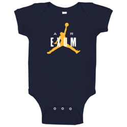 Air Dante Exum Funny Player Utah Basketball Baby One Piece Air Dante Exum Funny Player Utah Basketball Baby One Piece