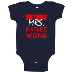 Kailee Wong Future Mrs Houston Football Texas Sports Baby One Piece Kailee Wong Future Mrs Houston Football Texas Sports Baby One Piece