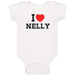 I Heart Nelly Hip Hop Fan Baby One Piece I Heart Nelly Hip Hop Fan Baby One Piece