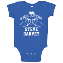 This Girl Loves Steve Garvey Los Angeles Baseball Player Classic Baby This Girl Loves Steve Garvey Los Angeles Baseball Player Classic Baby