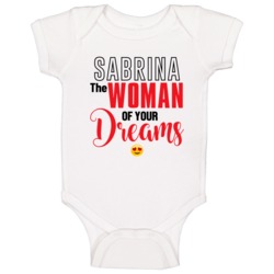 Sabrina The Woman Of Your Dreams Funny Custom Name Valentine's Day Gif Sabrina The Woman Of Your Dreams Funny Custom Name Valentine's Day Gif