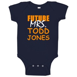 Todd Jones Future Mrs Houston Baseball Sports Texas Baby One Piece Todd Jones Future Mrs Houston Baseball Sports Texas Baby One Piece
