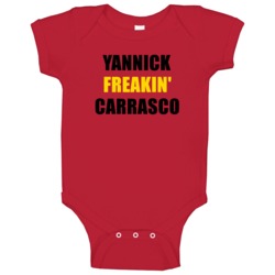 Yannick Freakin' Carrasco Belgium Footbal Player Soccer Fan Baby One P Yannick Freakin' Carrasco Belgium Footbal Player Soccer Fan Baby One P