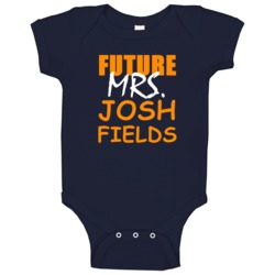 Josh Fields Future Mrs Houston Baseball Sports Texas Baby One Piece Josh Fields Future Mrs Houston Baseball Sports Texas Baby One Piece