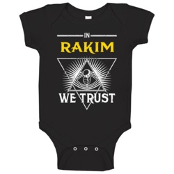 In Rakim We Trust Hip Hop Baby One Piece In Rakim We Trust Hip Hop Baby One Piece