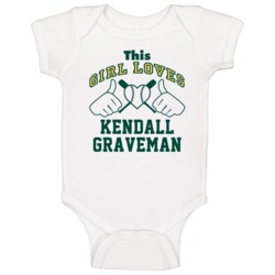 This Girl Loves Kendall Graveman Oakland Baseball Player Classic Baby This Girl Loves Kendall Graveman Oakland Baseball Player Classic Baby