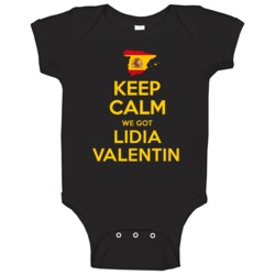 Keep Calm We Got Lidia Valentin Spain Weightlifting Olympics Baby One Keep Calm We Got Lidia Valentin Spain Weightlifting Olympics Baby One