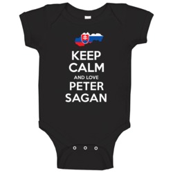 Keep Calm And Love Peter Sagan Slovakia Cycling Olympics Baby One Piec Keep Calm And Love Peter Sagan Slovakia Cycling Olympics Baby One Piec