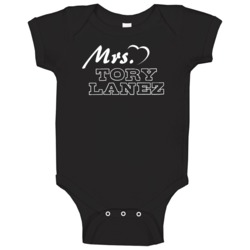Mrs Tory Lanez Hip Hop Female Fan Baby One Piece Mrs Tory Lanez Hip Hop Female Fan Baby One Piece